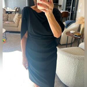 Special Occasion Dress with Draped Back